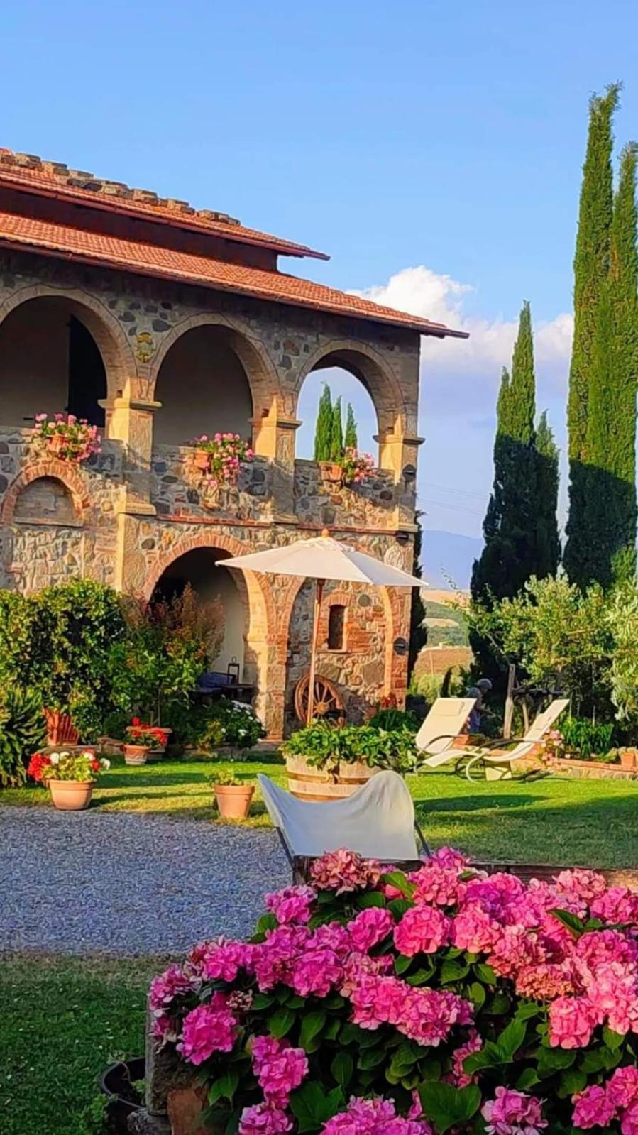 Agriturismo Il Pozzo Castiglione dʼOrcia Zewnętrze zdjęcie